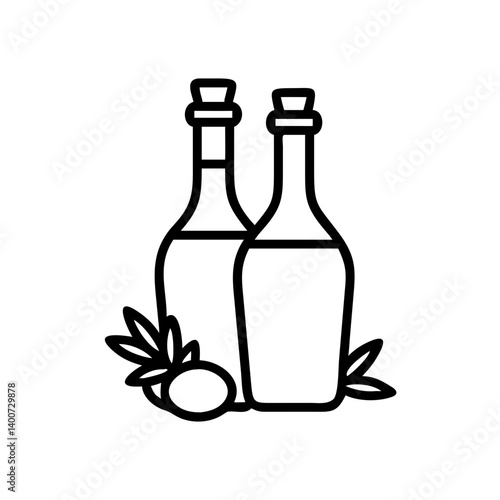 vinegar and oil