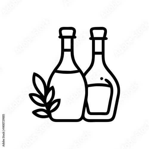 vinegar and oil