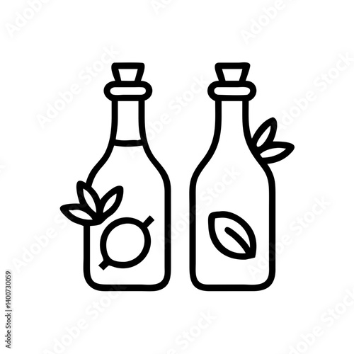 vinegar and oil