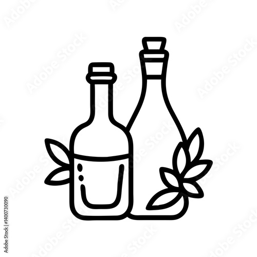 vinegar and oil