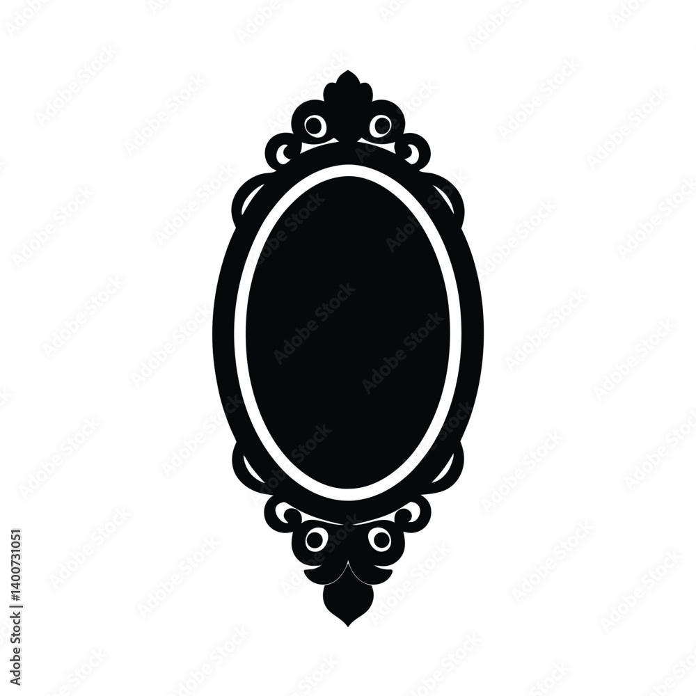 Obraz premium antique silver frame