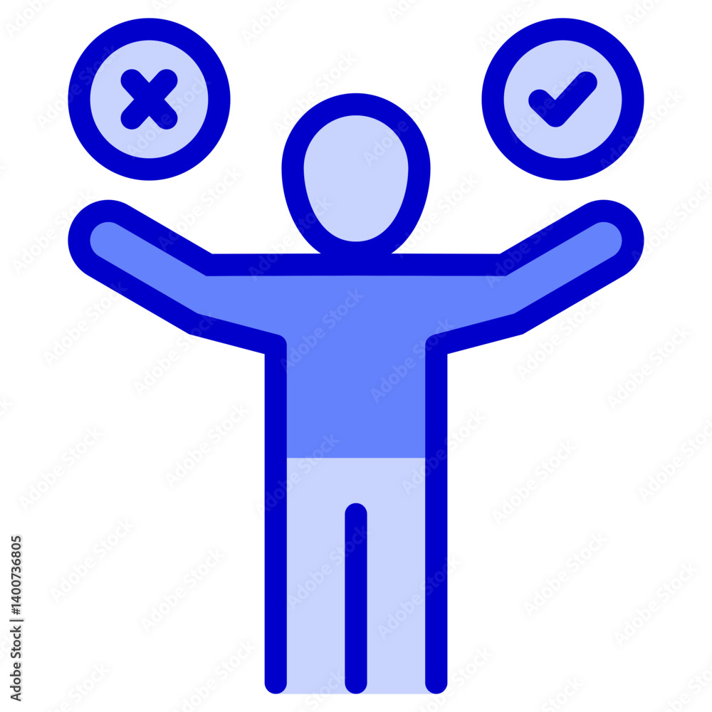 Decisiveness Icon Decisiveness Icon
