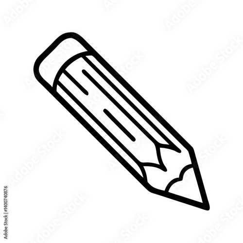 Pencil icons symbolize creativity and artistic expression. Essential for drawing, writing, and educational themes, these designs reflect the art of communication through simple tools.