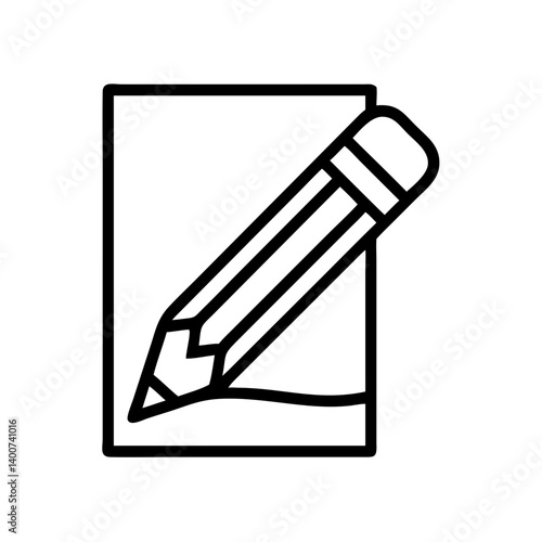 Pencil icons symbolize creativity and artistic expression. Essential for drawing, writing, and educational themes, these designs reflect the art of communication through simple tools.