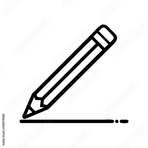 Pencil icons symbolize creativity and artistic expression. Essential for drawing, writing, and educational themes, these designs reflect the art of communication through simple tools.