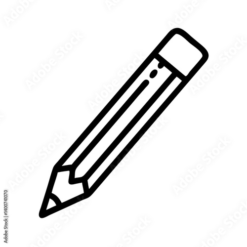 Pencil icons symbolize creativity and artistic expression. Essential for drawing, writing, and educational themes, these designs reflect the art of communication through simple tools.