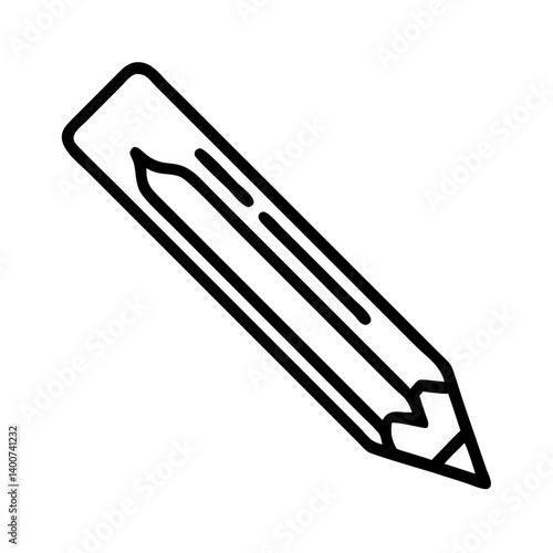 Pencil icons symbolize creativity and artistic expression. Essential for drawing, writing, and educational themes, these designs reflect the art of communication through simple tools.