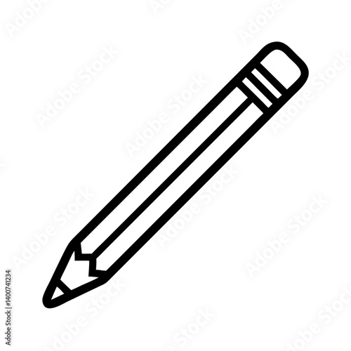 Pencil icons symbolize creativity and artistic expression. Essential for drawing, writing, and educational themes, these designs reflect the art of communication through simple tools.