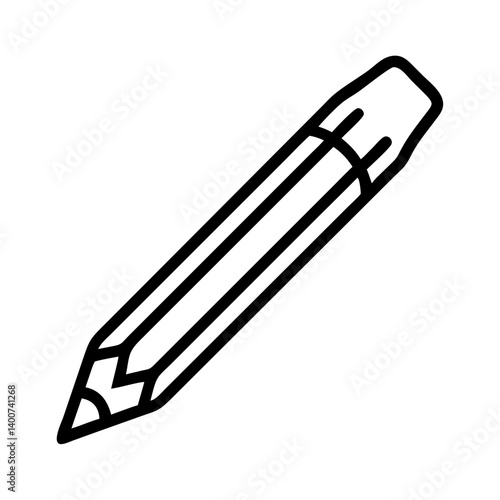Pencil icons symbolize creativity and artistic expression. Essential for drawing, writing, and educational themes, these designs reflect the art of communication through simple tools.