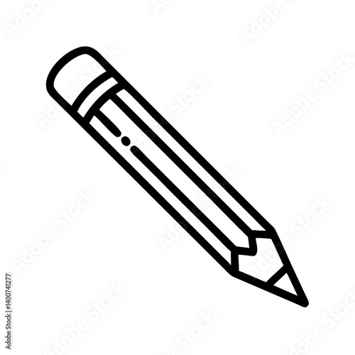 Pencil icons symbolize creativity and artistic expression. Essential for drawing, writing, and educational themes, these designs reflect the art of communication through simple tools.