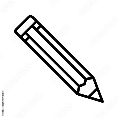 Pencil icons symbolize creativity and artistic expression. Essential for drawing, writing, and educational themes, these designs reflect the art of communication through simple tools.