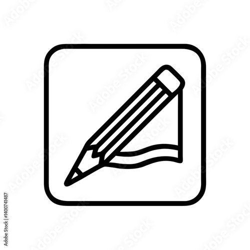 Pencil icons symbolize creativity and artistic expression. Essential for drawing, writing, and educational themes, these designs reflect the art of communication through simple tools.