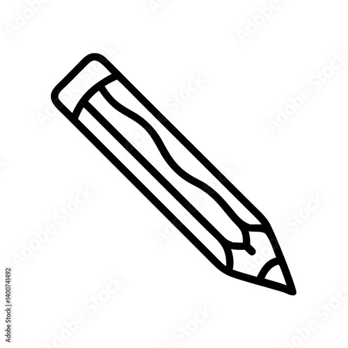 Pencil icons symbolize creativity and artistic expression. Essential for drawing, writing, and educational themes, these designs reflect the art of communication through simple tools.