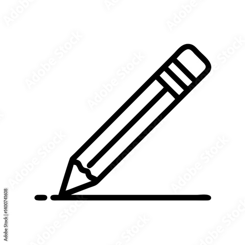 Pencil icons symbolize creativity and artistic expression. Essential for drawing, writing, and educational themes, these designs reflect the art of communication through simple tools.