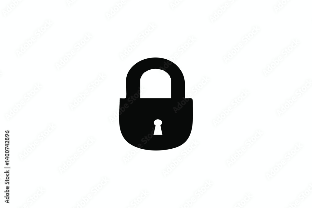 A Lack vector silhouette image made by adobe illustrator. A Lack vector silhouette image made by adobe illustrator.