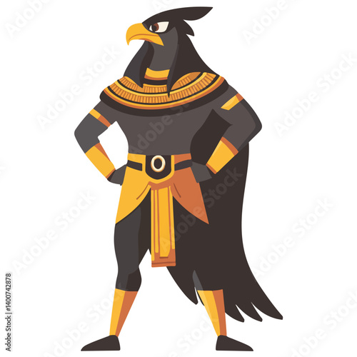 Horus – The falcon-headed god of kingshi