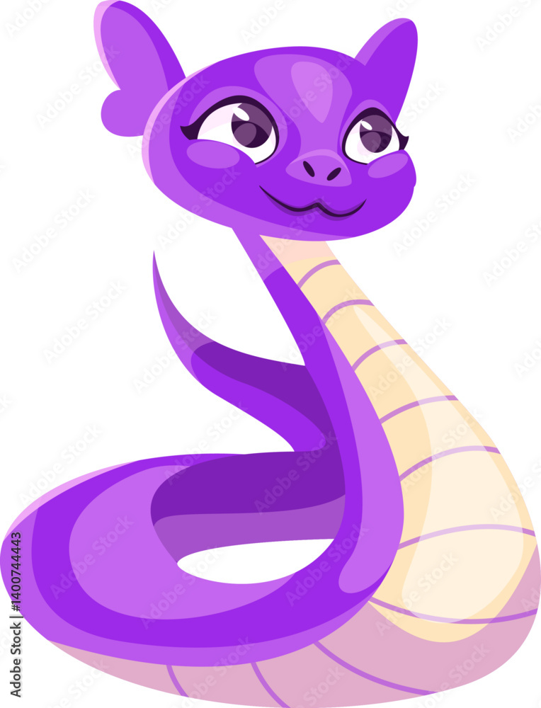 Fototapeta premium Cute Snake