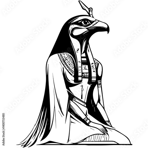 Horus – The falcon-headed god of kingshi
