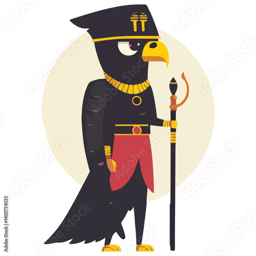 Horus – The falcon-headed god of kingshi