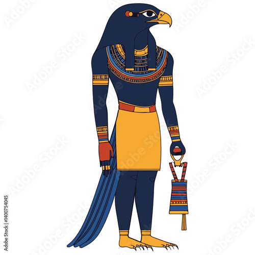 Horus – The falcon-headed god of kingshi