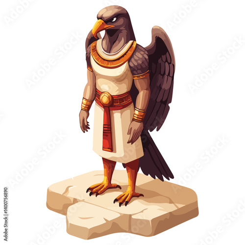Horus – The falcon-headed god of kingshi