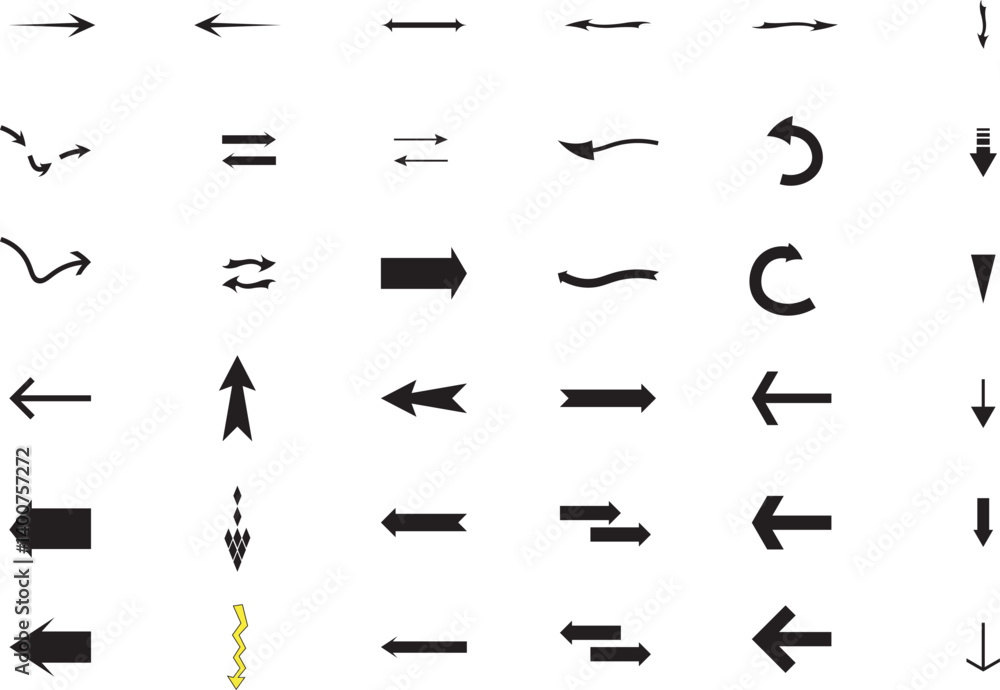 arrow icons set arrow icons set