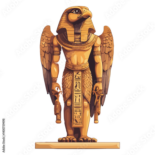 Horus – The falcon-headed god of kingshi