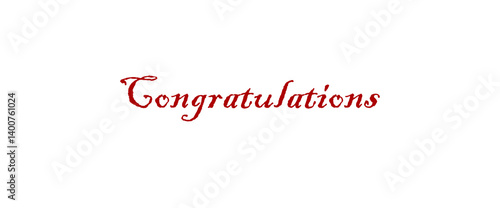 Congratulations quotes, typography, posters and other uses of fashion, art, designs for prints, posters, cards, t shirt, coffee mug hoodies etc.