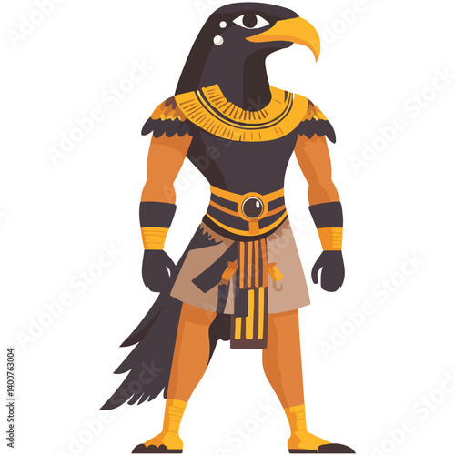 Horus – The falcon-headed god of kingshi