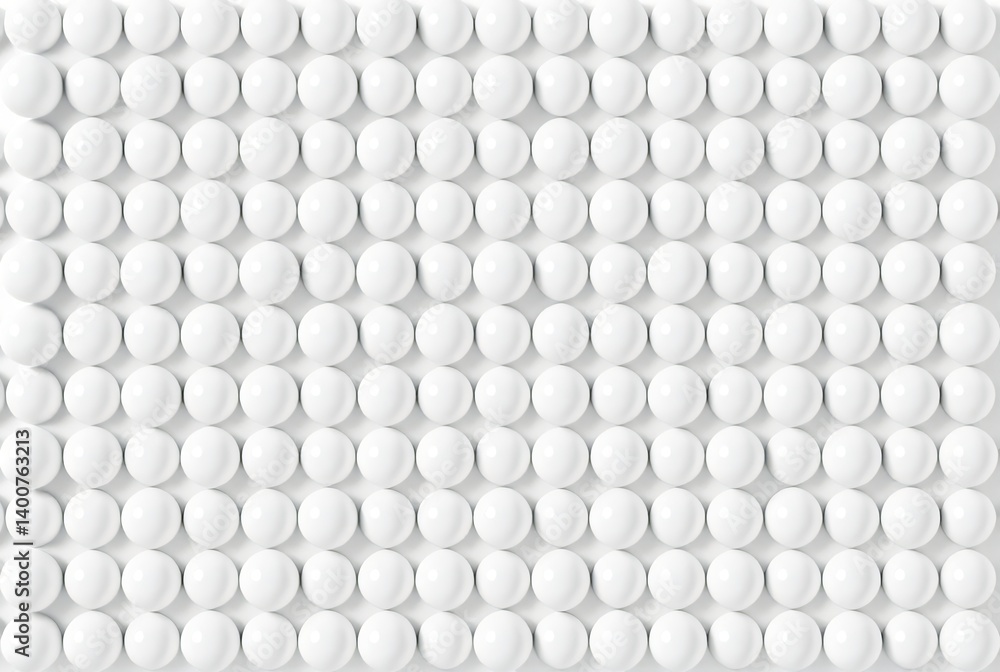 UniformWhiteSpheresPattern UniformWhiteSpheresPattern