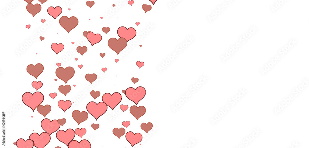 realistic isolated heart confetti on the transparent background for decoration and covering. Concept of Happy Valentine's Day, wedding and anniversary realistic isolated heart confetti on the transparent background for decoration and covering. Concept of Happy Valentine's Day, wedding and anniversary