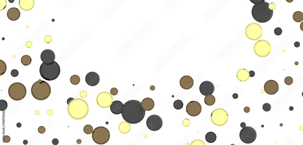 Gilded Festivity: Brilliant 3D Illustration Showcasing a Shower of gold Confetti Gilded Festivity: Brilliant 3D Illustration Showcasing a Shower of gold Confetti