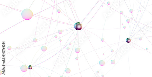 technology with polygonal s...