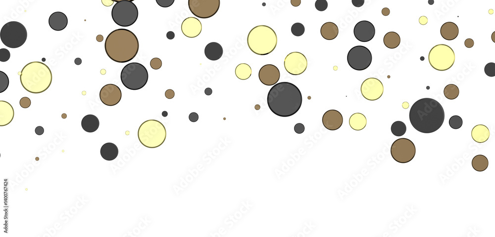 Glittering Triumph: Mind-Blowing 3D Illustration of gold Confetti Celebration Glittering Triumph: Mind-Blowing 3D Illustration of gold Confetti Celebration