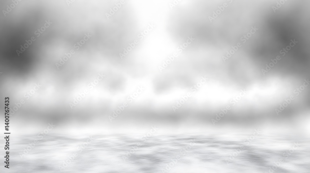 Abstract monochrome background with textures, fog and blurred effects Abstract monochrome background with textures, fog and blurred effects