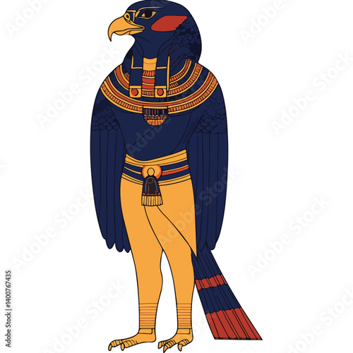 Horus – The falcon-headed god of kingshi