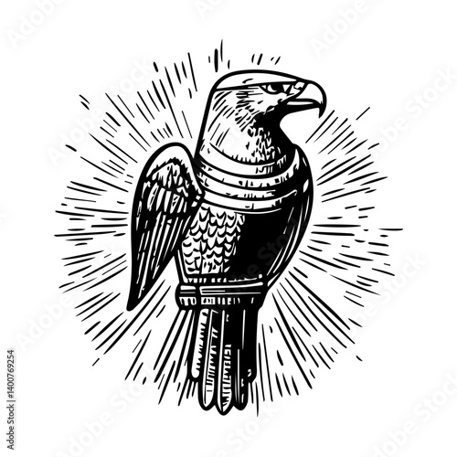 Horus – The falcon-headed god of kingshi