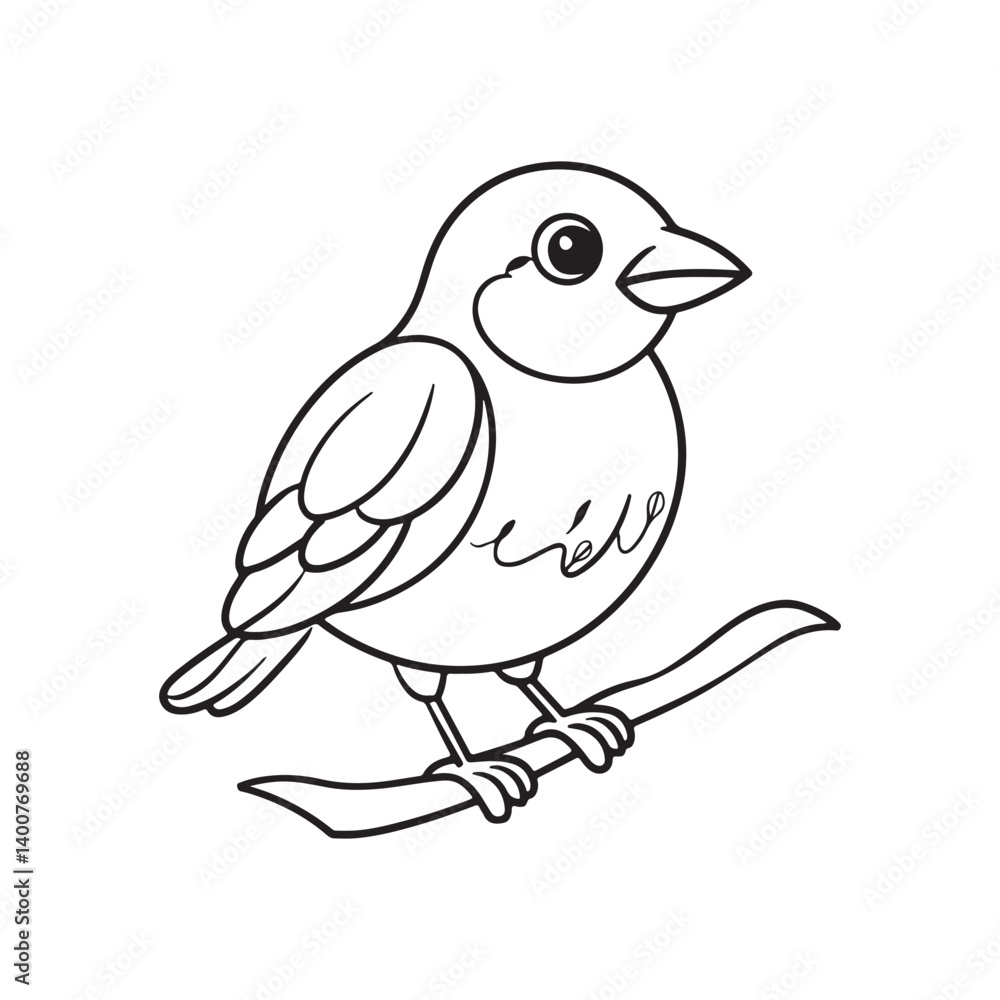 bird on a branch of tree bird on a branch of tree
