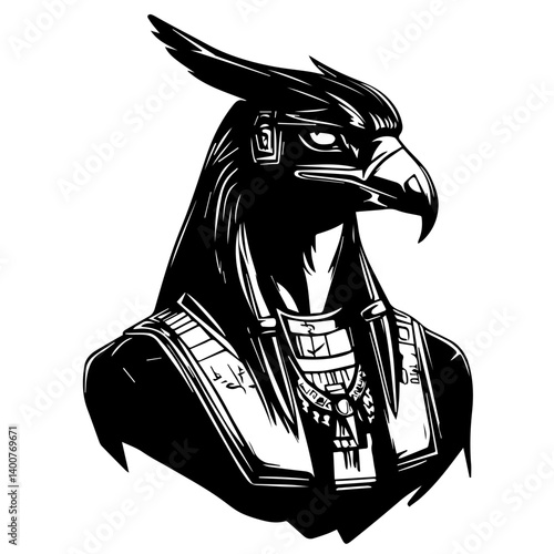 Horus – The falcon-headed god of kingshi