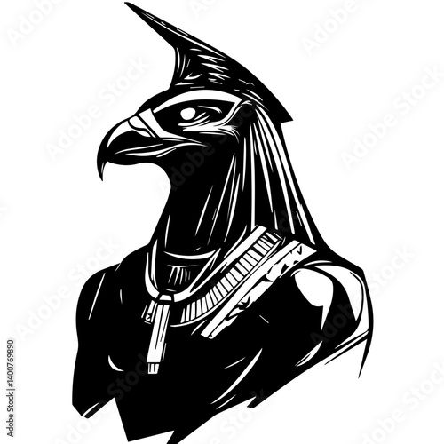 Horus – The falcon-headed god of kingshi