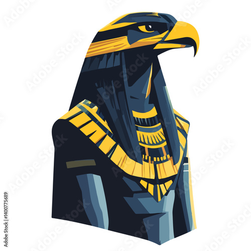 Horus – The falcon-headed god of kingshi