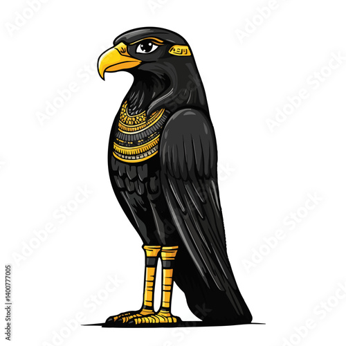 Horus – The falcon-headed god of kingshi