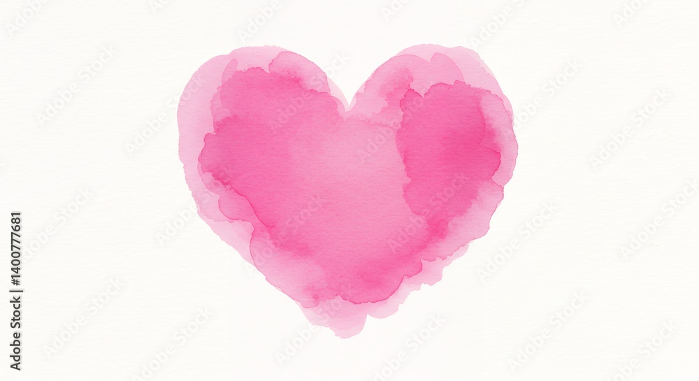 Creative heart illustration in soft pink shades for romantic design projects Creative heart illustration in soft pink shades for romantic design projects