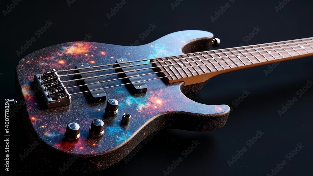 Fototapeta premium Cosmic galaxy electricity