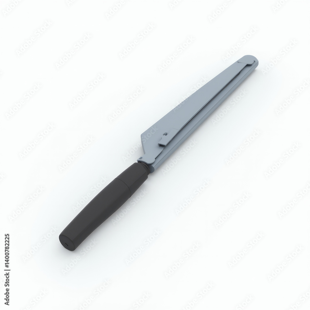 Stylized Windshield Wiper Blade Mid-Swipe Floating 3D Stylized Windshield Wiper Blade Mid-Swipe Floating 3D