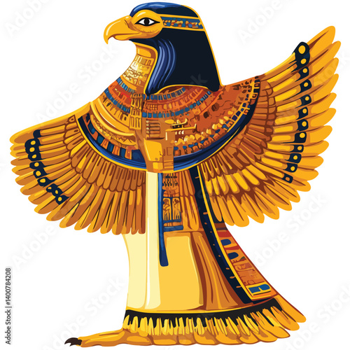 Horus – The falcon-headed god of kingshi