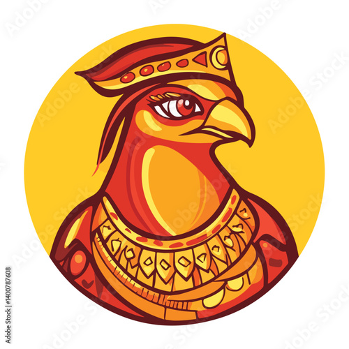 Horus – The falcon-headed god of kingshi
