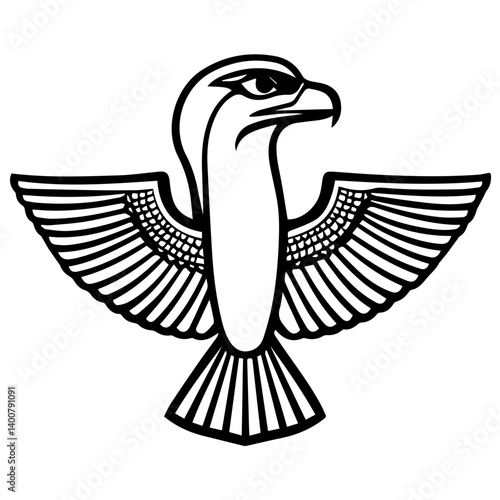 Horus – The falcon-headed god of kingshi