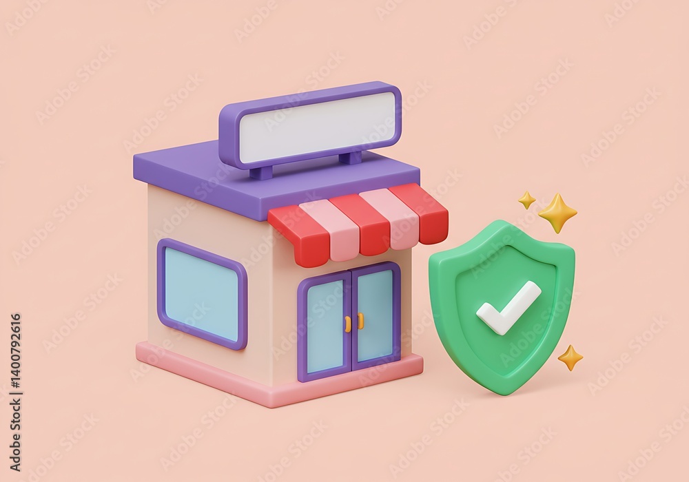 Secure Online Store Concept with Safety Assurance