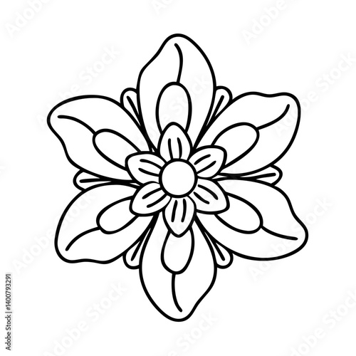 anemopsis yerba mansa flower icon, anemopsis yerba mansa flower vector illustration-simple illustration of anemopsis yerba mansa flower, perfect for anemopsis yerba mansa flower logos and icons